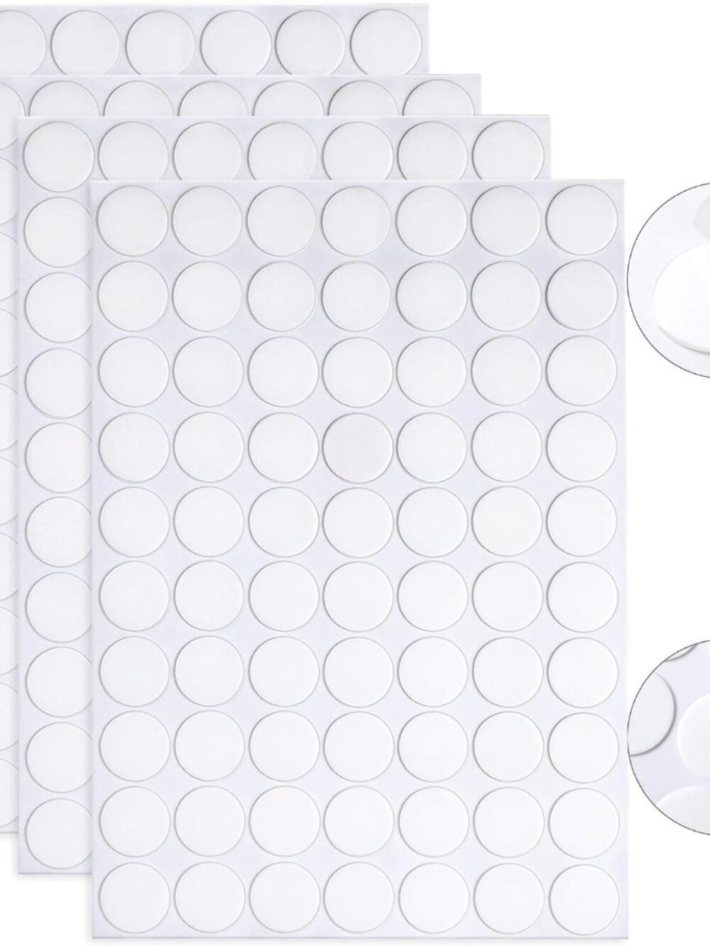 280Pcs Sticky Dot Stickers Clear Putty Sticky Tack for Decoration